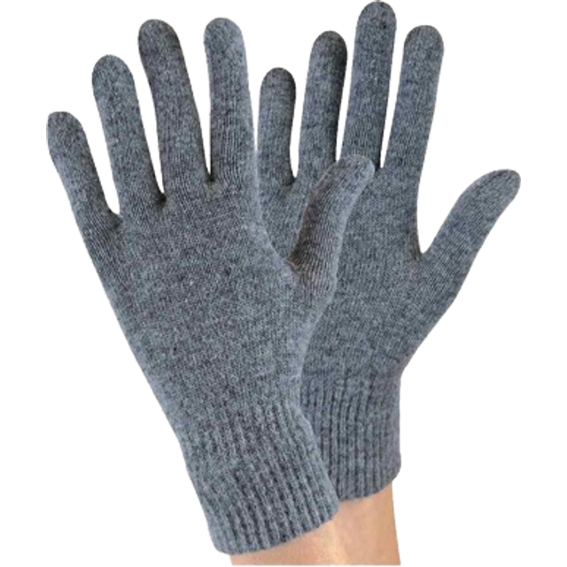 Sock Snob Adult Mens Thin Knitted Winter Warm Magic Thermal Wool Gloves - Multicolour Spandex - One Size