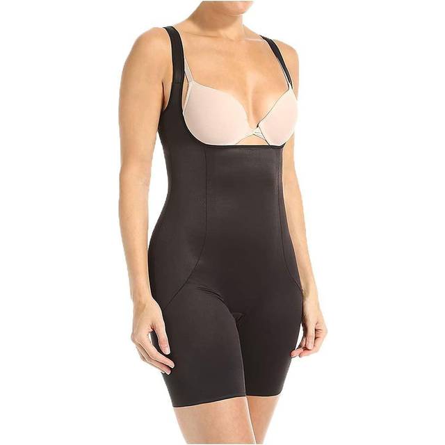 Miraclesuit Shapewear Back Magic Extra Firm Torsette Thigh Slimmer Black 3X (Women's 22)