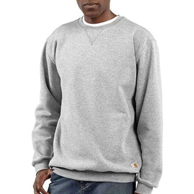 Carhartt herr Tröja Midweight Crewneck Sweatshirt, Ljung grå, S