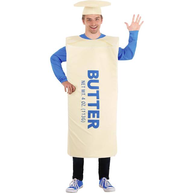 Stick of Butter Costume - Yellow&#47;Blue (One-Size)