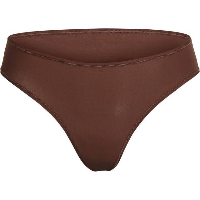 Fits Everybody High-Cut Cheeky Briefs - COCOA - Large