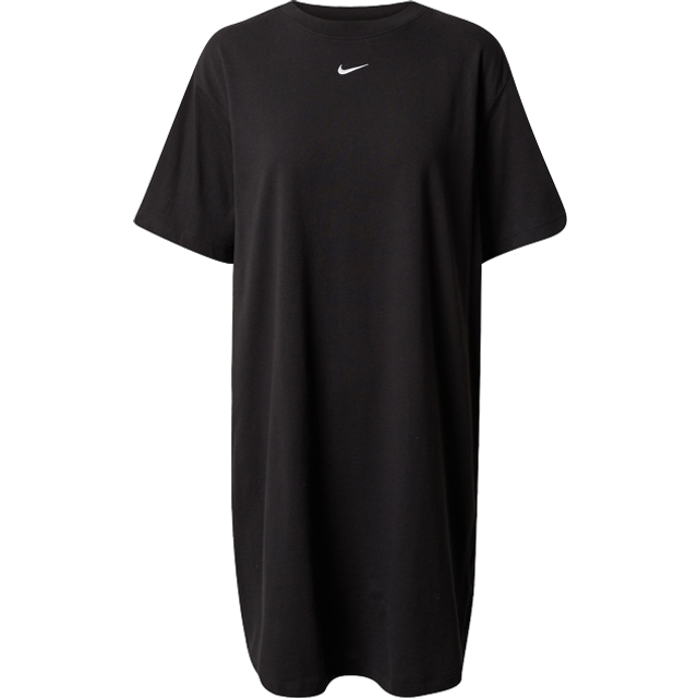 Nike Nike Sportswear Phoenix Fleece Women's Oversized 3/4-sleeve Dress Woman Mini dress Black Size S Cotton, Polyester