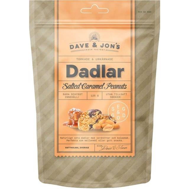 Dadlar Salted Caramel Peanuts 125 g