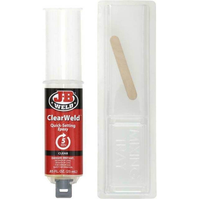 J-B Weld Clear Weld Epoxy Syringe