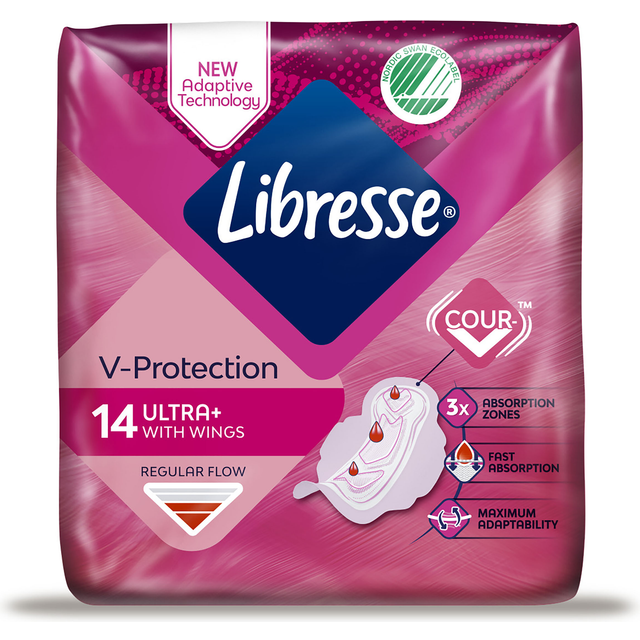 Libresse Ultra Normal Wing 14 st