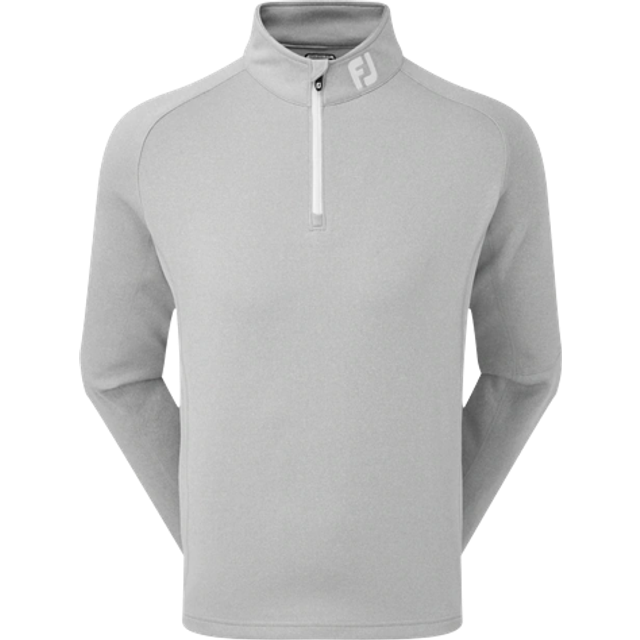 FootJoy Chill Out Zip Neck Golf Sweater - Grey