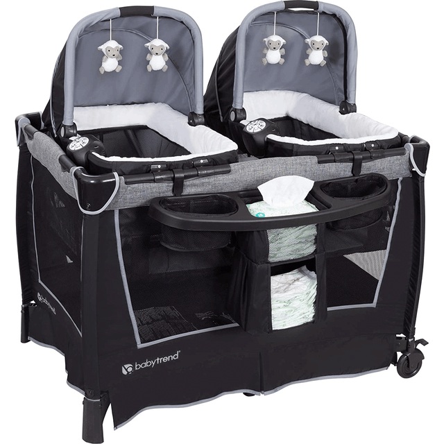 Baby Trend Retreat Twins Nursery Center, Quarry