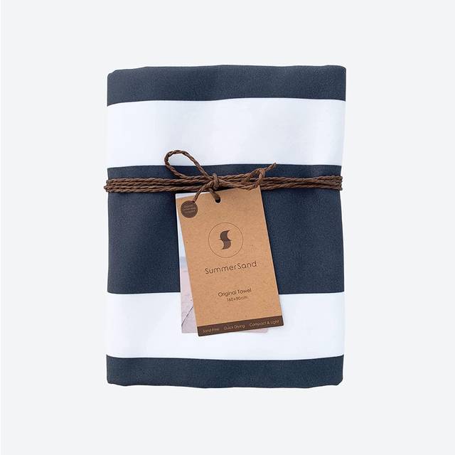 Summersand microfiber handduk - Deep Blue