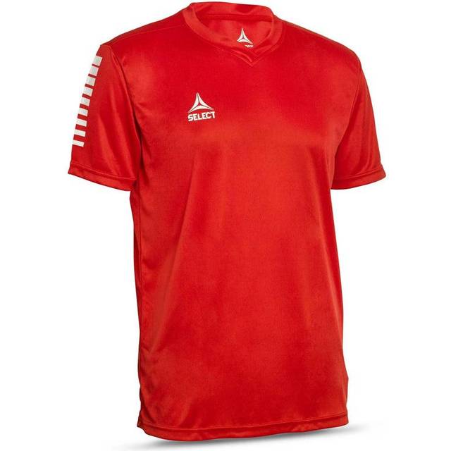 SELECT Pisa unisex tröja Röd Vit S