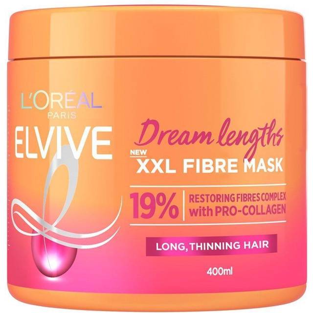 Womens Elvive Dream Lengths XXL Fibre Mask for Long Damaged Hair - Multi - 400ml