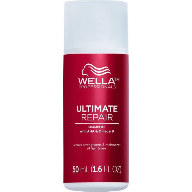 Wella ultimate repair step 1 shampoo with aha and omega-9 50ml travel size