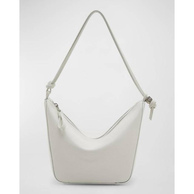 Loewe Hammock Mini leather shoulder bag - white (One Size)