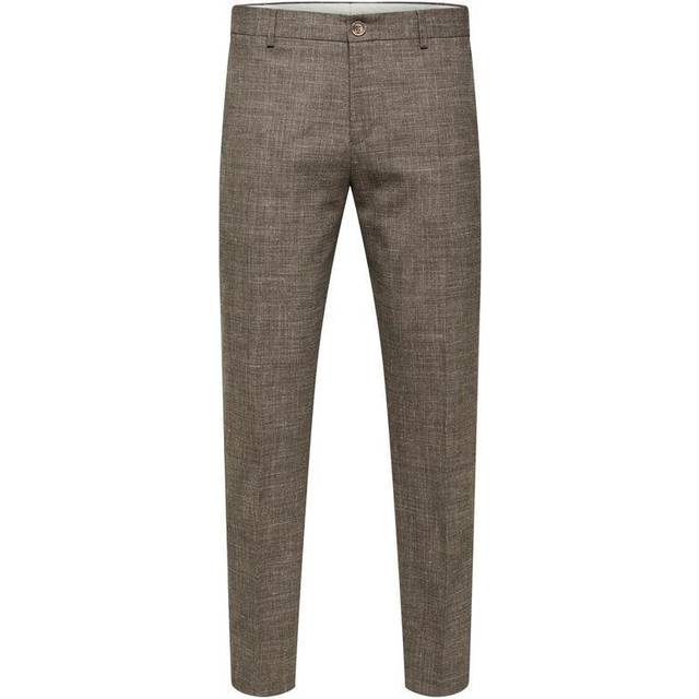 Slim fit Trousers Selected Oasis - Beige