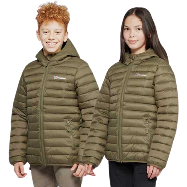 Kids' Kirkhale Baffle Jacket, Green - 11-12Y