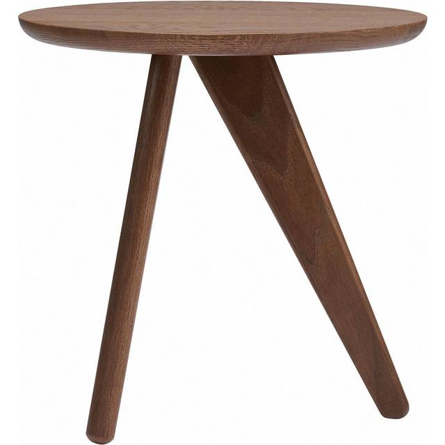 NORR11 Fin side table 40 cm Dark smoked oak