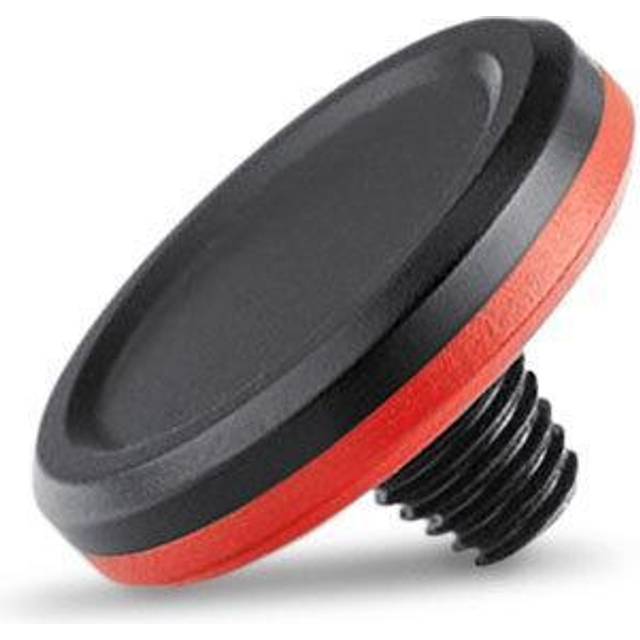 Leica Soft Release Button - Aluminium, Silver Anodized Finish