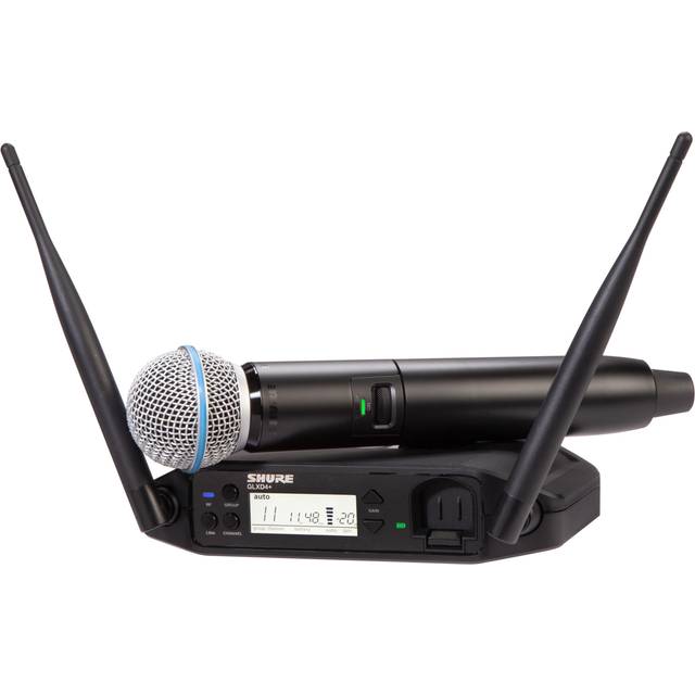 Shure GLXD24+ BETA58A trådlöst mikrofonsystem