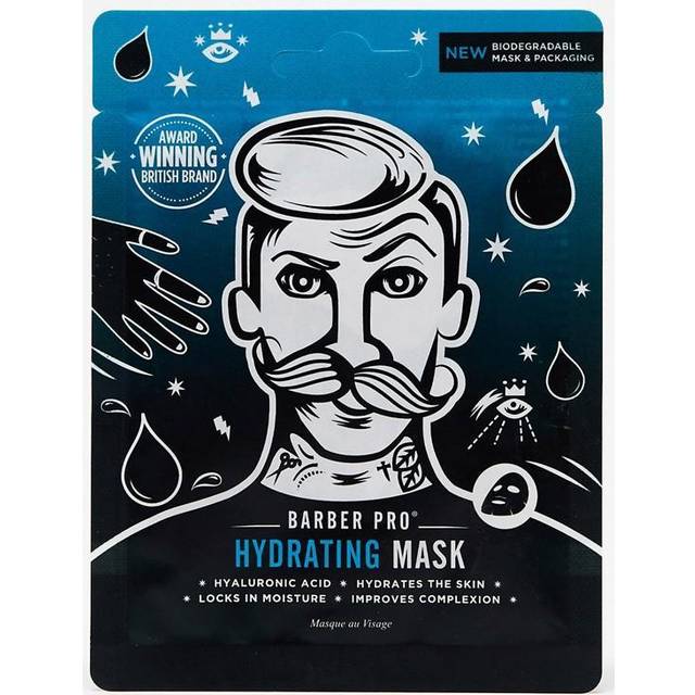 Barber Pro Hydrating Hyaluronic Acid Sheet Mask-Ingen