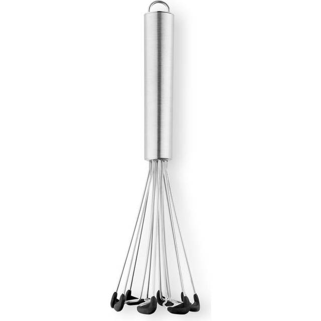 Visp med silikon 20 cm. - Grått och svart (20 cm.)
