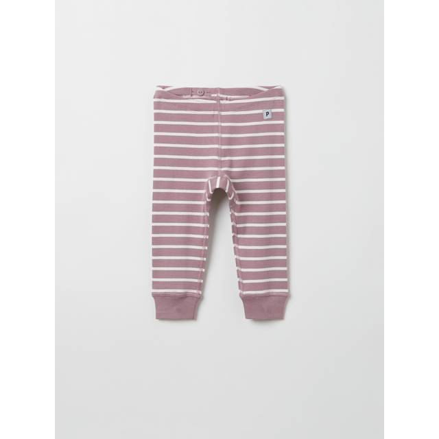Striped long johns - purple - 74
