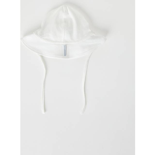 Jersey sun hat solid - white - 46