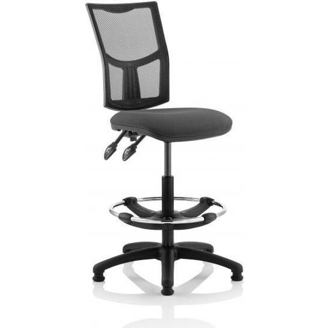 Eclipse Plus II Lever Operator Chair Mesh Back Charcoal Draughtsman