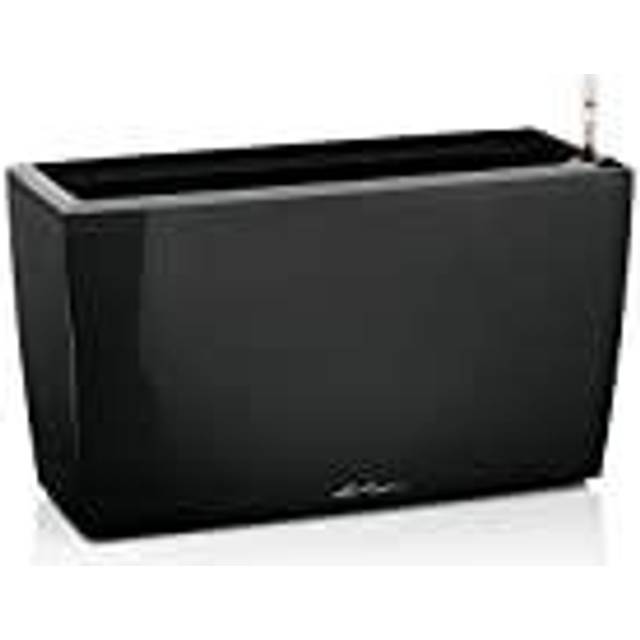 Cararo Plastic Self-Watering Plant Pot - Black (43cm H X 75cm W X 30cm D)