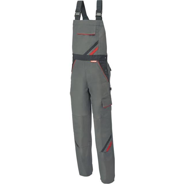 Latzhose Highline schiefer-schwarz 52