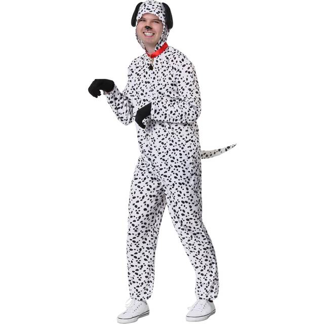 Plus Size Delightful Dalmatian Adult Costume - Black&#47;White (4X)