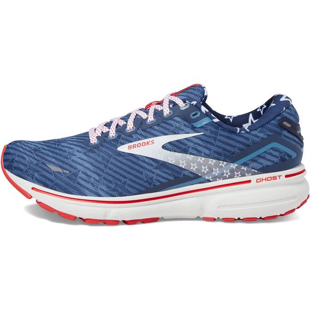 Brooks Women's Ghost 15 Neutral Running Shoe - Titan/White/Peacoat - 11.5 Medium