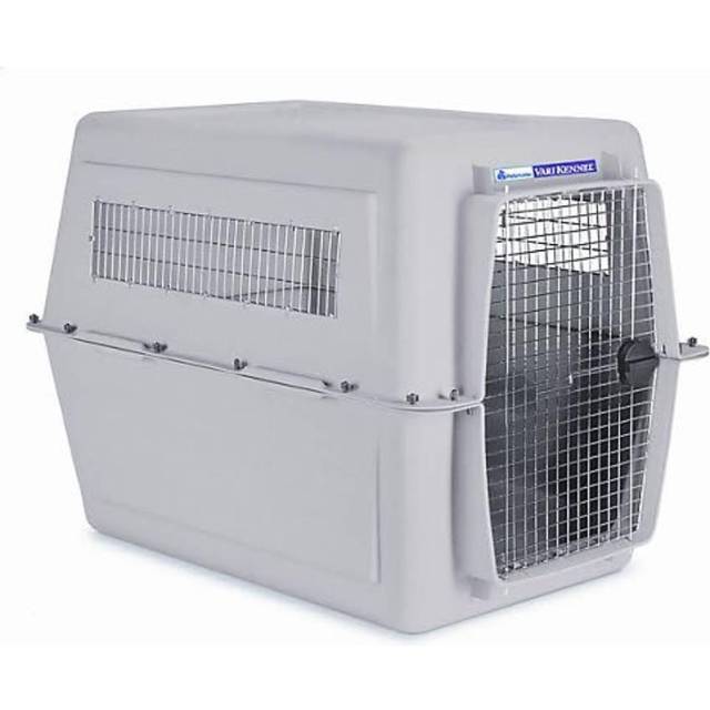 Pet Mate Ultra Vari hundkennel för små hundar (hållbar, slitstark hundreselåda, tillverkad av återvunna material, 53 cm lång) upp till 6,8 kg