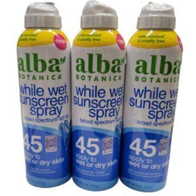 Alba Botanica While Wet Sunscreen Spray SPF 30 6 fl oz