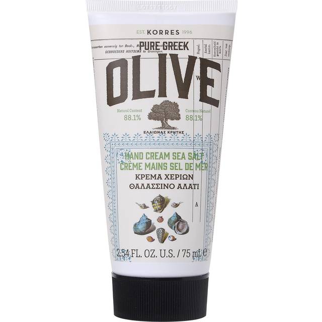 Korres Pure Greek Olive & Sea Salt Fuktgivande handkräm Med havssalt 75 ml