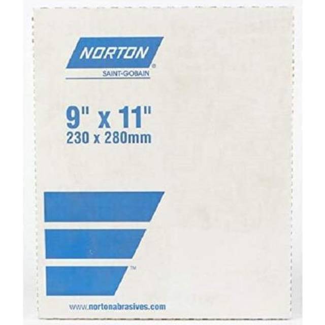 Norton Nortan 60 Grit Coarse Aluminum Oxide Sandpaper in White