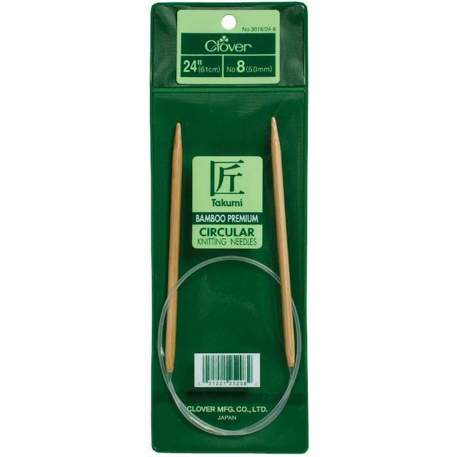 "Takumi Bamboo Circular Knitting Needles 24""-Size 3/3.25mm 1624-3"