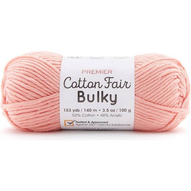 Premier Cotton Fair Bulky Yarn-Peach 2081-04