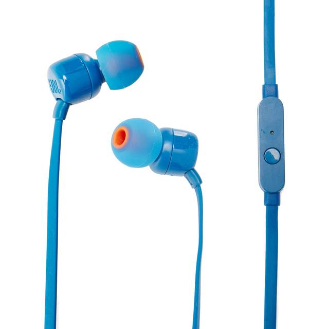 JBL T110 Wired Earphone With 3.5mm Interface For Gaming PC And Cellphone Calling, In-Ear Stereo Earbuds Headset