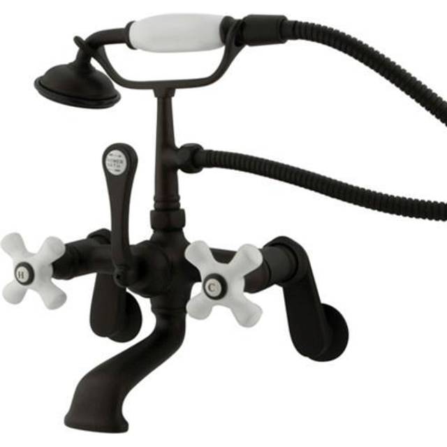 Kingston Brass Cc59T5 Clawfoot Tub Filler With Hand Shower - Oil Rubbed Bronze Finish