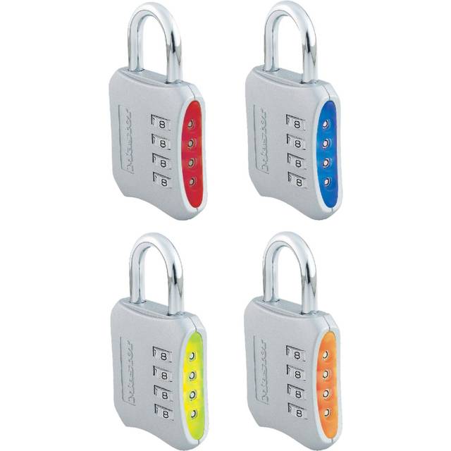 Master Lock Resettable Combination Locker Lock  Lock for Gym and School Lockers  Colors May Vary  653D