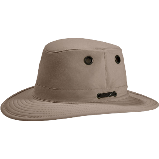 Tilley Hats Tilley LT5B Nylon Stretch Brimmed Hat: Taupe: 7 7/8 Size: