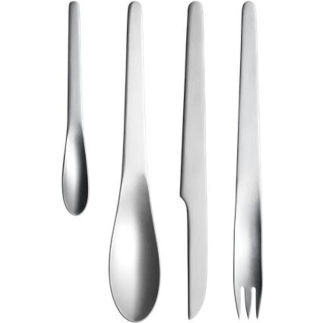 Georg Jensen Arne Jacobsen cutlery set 4 pieces