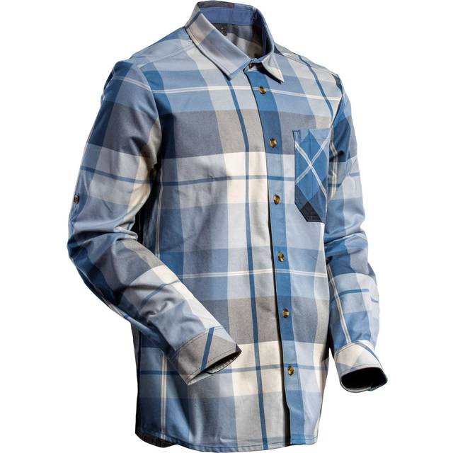 Mascot Workwear 22904 Customized Flannel shirt Dark Navy Checked XL Co