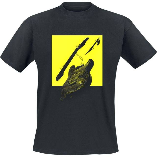 Metallica T Shirt M72 Seasons Broken Burnt Guitar Official Unisex Black M