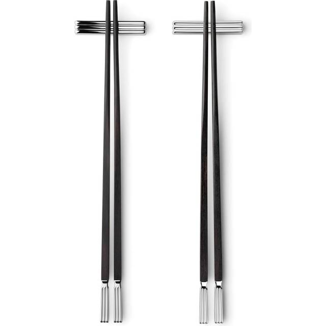 Georg Jensen Bernadotte ätpinnar 2-pack Manilkara