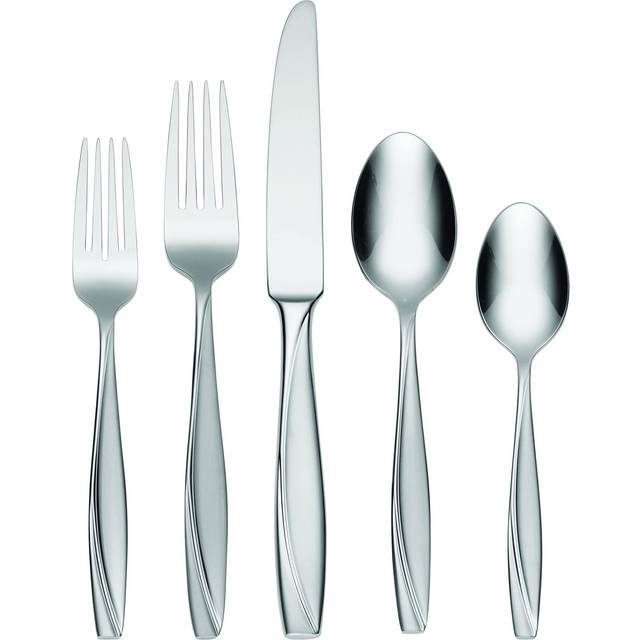 Oneida B222045C Cleo 45 Piece Everyday Flatware Set  Service For 8