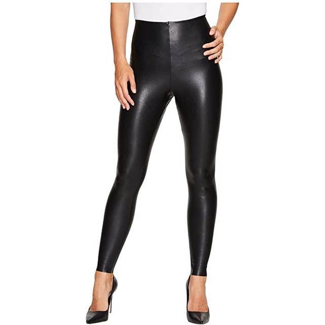 commando Women's Perfect Control Faux Leather Leggings  Black  S