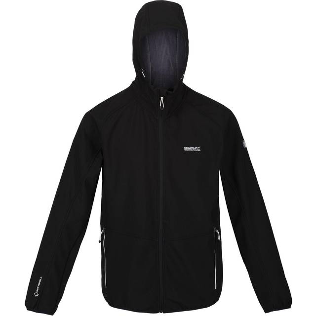 Regatta Men's Water-repellent Arec III Softshell Jacket Black, Size: XL