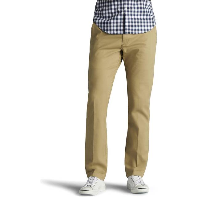 Lee Mens Performance Series Extreme comfort Slim Pant  Taupe  34W x 32