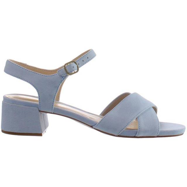 Clarks Sheer35 Womens Blue Sandals Leather (archived) - Size UK 4