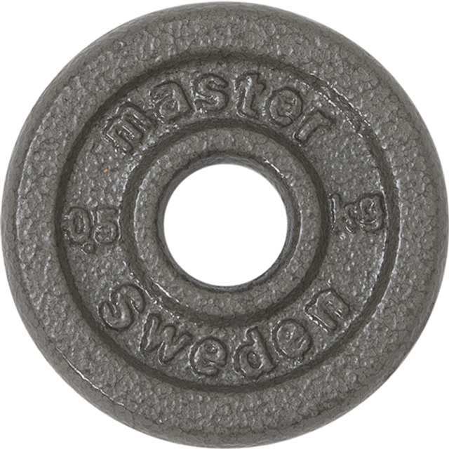 Viktskiva Järn Master Fitness Skolvikt 25 Mm 05 KG